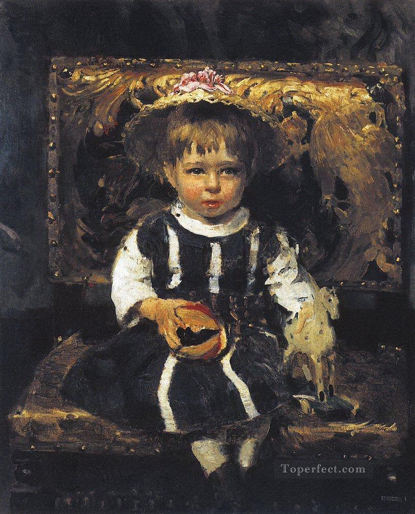 portrait of vera repina 1874 Ilya Repin Oil Paintings